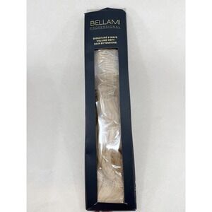 Bellami Professional S-Wave 16" 120g Volume Weft Golden Amber Blonde #18/6 NEW